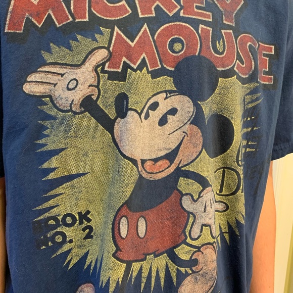 Rare Vintage Mickey Mouse T-Shirt - Picture 2 of 3